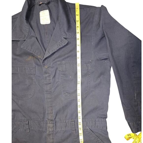 Vintage US Navy Coveralls Vietnam War Era? Euc with some staining from use 46S - Picture 12 of 16